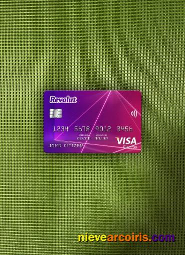 United Kingdom Revolut visa card photolook
